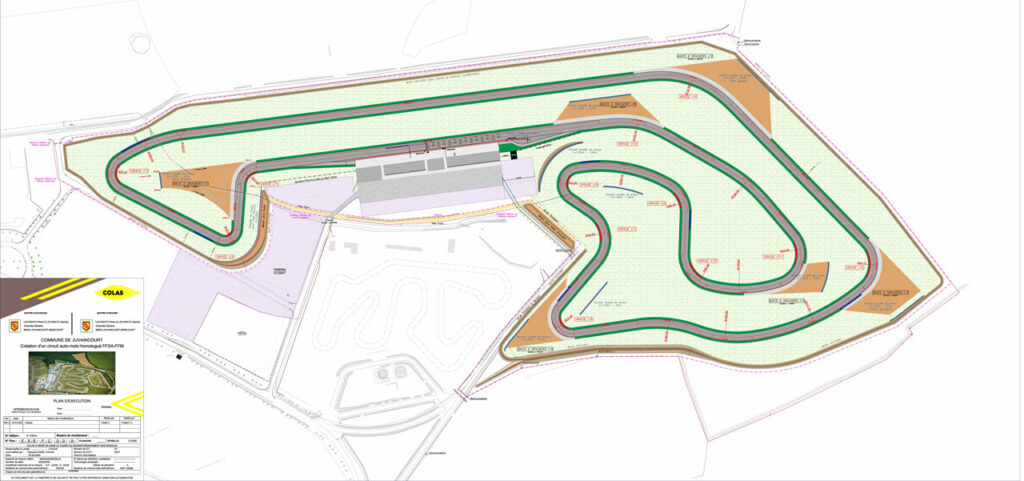 plan du circuit